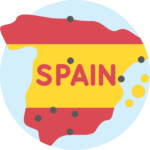 بازدید کنندگان گوگل از اسپانیا