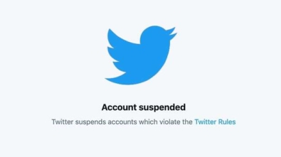 تعلیق حساب توییتر